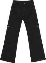 LC WAIKIKI Girl's Jean Trousers With Adjustable Elastic Waist