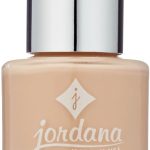 Jordana Creamy Liquid Face Foundation with Pump - 01 Natural, 1 oz.