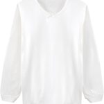 Charmaine Cotton Classics Long-Sleeve Vest For Girls