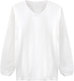 Charmaine Cotton Classics Long-Sleeve Vest For Girls