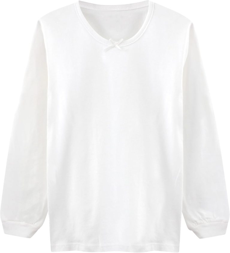 Charmaine Cotton Classics Long-Sleeve Vest For Girls