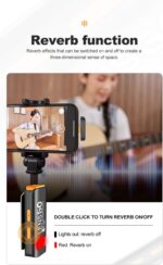 ⁦LENSGO 528C Dual Wireless Microphone System – Camera & USB-C Compatible – Noise Reduction, Real-Time Monitoring, Plug & Play⁩ - الصورة ⁦3⁩