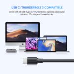كابل قرص صلب USB C من يوجرين مايكرو B إلى نوع متوافق مع 3.0 خارجي محمول وهارد SSD وHDD مثل دبليو دي ماي باسبورت وسيجيت اكسبانشن/باك اب بلاس وتوشيبا كانفيو وماكستور وسامسونج M3 1 متر - الصورة 4