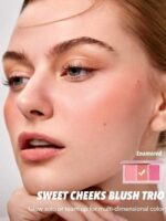 ⁦احمر خدود سويت تشيكس من 3 الوان من شي جلام- اينامورد (18 جرام)⁩ - الصورة ⁦4⁩