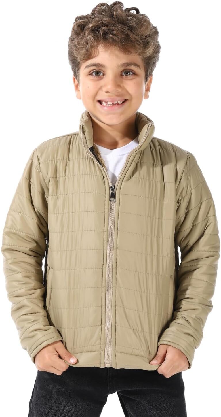 Andora Boys Waterproof Padded With Fur Jacket