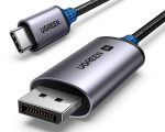UGREEN USB C to DisplayPort 1.4 Cable 8K@60Hz 4K@240Hz Thunderbolt 4/3 to DisplayPort Cord USB C to DP 1.4 32.4Gbps Braided Compatible iPhone 15, MacBook Pro/Air, iPad, Mac Mini, Galaxy, XPS 17, 10FT