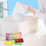 ⁦مناشف مضغوطة - اكتشف الراحة القصوى مع هذه المناشف المضغوطة التي تستخدم لمرة واحدة، وهي مثالية للسفر والمغامرات الخارجية والمشي لمسافات طويلة، وتوفر امتصاصًا سميكًا للعناية بالوجه. (28 مناشف)⁩ - الصورة ⁦4⁩