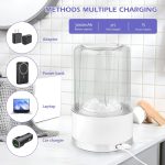 ⁦Underwear Washing Machine, Portable Mini Washing Machine, Rechargeable, Compact Washing Machine for Apartment, for Underwear, Socks, Motorhome Travel⁩ - الصورة ⁦3⁩