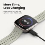 Amazfit Bip 6 Smart Watch 46mm, 14 Day Battery, 1.97" AMOLED Display, GPS & Free Maps, AI, Bluetooth Call & Text, Health, Fitness & Sleep Tracker, 140+ Workout Modes, 5 ATM Water-Resistance, Stone - الصورة 2