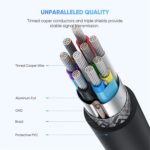 كابل قرص صلب USB C من يوجرين مايكرو B إلى نوع متوافق مع 3.0 خارجي محمول وهارد SSD وHDD مثل دبليو دي ماي باسبورت وسيجيت اكسبانشن/باك اب بلاس وتوشيبا كانفيو وماكستور وسامسونج M3 1 متر - الصورة 7