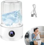 ⁦Underwear Washing Machine, Portable Mini Washing Machine, Rechargeable, Compact Washing Machine for Apartment, for Underwear, Socks, Motorhome Travel⁩ - الصورة ⁦7⁩