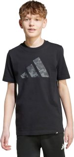 adidas Unisex Kids Camo Graphic T-shirt Junior GRAPHIC TEE (SHORT SLEEVE) (pack of 1) - الصورة 3