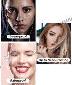 ⁦قلم تحديد الحواجب للحصول على حواجب مايكرو بليدينج، قلم تاتو بـ 4 نقاط لحواجب طبيعية بخطوط دقيقة وممتلئة، مقاوم للمياه يدوم طويلا لمحبي الجمال (بني فاتح)⁩ - الصورة ⁦6⁩