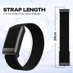 DADO HydroKnit Waterproof Nylon Sport Band Compatible with WHOOP 5.0, One, Peak, and Life | Elastic, Fast-Drying, Water-Resistant, and Comfortable Strap for Active Lifestyles - الصورة 4