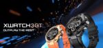 ⁦ساعة انفنيكس XWatch3GT- XW3GT الذكية: مقاومة للماء بتصنيف IP68، شاشة HD كبيرة للغاية 1.54 انش، 123 وضع رياضي، دعم مكالمات بلوتوث، مراقبة الصحة وتتبع اللياقة البدنية، سوارين، ضمان لمدة عام⁩ - الصورة ⁦2⁩