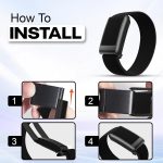 DADO HydroKnit Waterproof Nylon Sport Band Compatible with WHOOP 5.0, One, Peak, and Life | Elastic, Fast-Drying, Water-Resistant, and Comfortable Strap for Active Lifestyles - الصورة 8