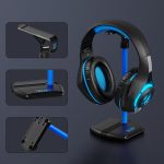 ⁦حامل سماعات رأس من تاتيبو، مصمم خصيصا لمحبي الألعاب ومتوافق مع جميع السماعات، اكسسوار عملي لأجهزة الألعاب والكمبيوتر الشخصي⁩ - الصورة ⁦2⁩