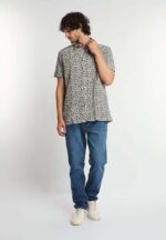 DALYDRESS Men Fancy Regular Fit Short Sleeve Cotton Shirt DRMxx002518 Modern - الصورة 4