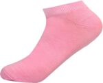 ⁦White Flower Girls Set Of 5 Pieces Ankle Socks Socks⁩ - الصورة ⁦2⁩