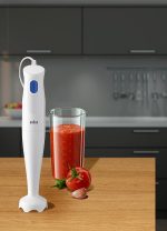 ⁦Braun MQ10.000P MultiQuick 1 Hand Blender - Extra Light Purée Stick with EasyTwist System, 450 Watt, White⁩ - الصورة ⁦6⁩