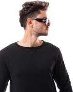 ⁦Andora Mens Pique Pattern Slip On Sweatshirt⁩ - الصورة ⁦4⁩