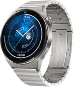 VeveXiao Titanium Strap Compatible with Huawei Watch GT5/GT4/GT 3/GT 2 Pro 46mm Band, Luxury Titanium Alloy Metal Replacement Bands for Huawei Watch 3/3 Pro Strap (silver)