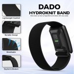 DADO HydroKnit Waterproof Nylon Sport Band Compatible with WHOOP 5.0, One, Peak, and Life | Elastic, Fast-Drying, Water-Resistant, and Comfortable Strap for Active Lifestyles - الصورة 3