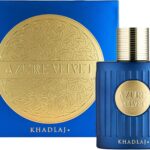Khadlaj Azure Velvet, Luxury Perfume, Blue and Gold For Men