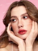 ⁦أحمر شفاه سائل ناعم بلور تيكست مي 6 ألوان ومقاوم للماء ومطفي ويدوم طويلا من شيجلام⁩ - الصورة ⁦4⁩