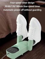 HEAVY DUTY SHOE DRYER - A must-have for outdoor enthusiasts, this shoe dryer accommodates different types of shoes, ensuring they are dry and ready for your next adventure.(White) - الصورة 3