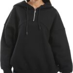 Andora Womens Comfy Hooded Long Sleeves Trendy Sweatshirt