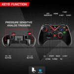 TAG G1000 USB Gamepad | Dual Vibration Motor | Turbo Mode | Accurate Joysticks | Ergonomic Design | V-strip LED Indicator | High Performance Gaming Controller/Remote | Plug And Play | Supports PC, PS3 - الصورة 5