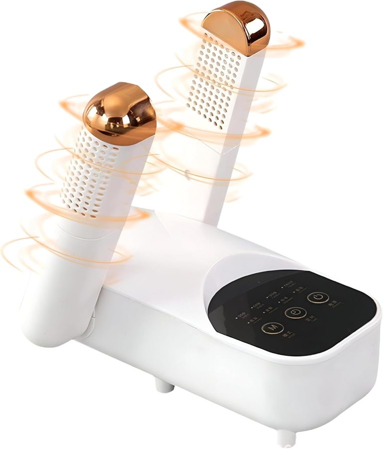 HEAVY DUTY SHOE DRYER - A must-have for outdoor enthusiasts, this shoe dryer accommodates different types of shoes, ensuring they are dry and ready for your next adventure.(White)