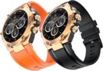 ساعة انفنيكس XWatch3GT- XW3GT الذكية: مقاومة للماء بتصنيف IP68، شاشة HD كبيرة للغاية 1.54 انش، 123 وضع رياضي، دعم مكالمات بلوتوث، مراقبة الصحة وتتبع اللياقة البدنية، سوارين، ضمان لمدة عام
