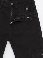 ⁦LC WAIKIKI Girl's Jean Trousers With Adjustable Elastic Waist⁩ - الصورة ⁦4⁩