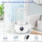 ⁦Underwear Washing Machine, Portable Mini Washing Machine, Rechargeable, Compact Washing Machine for Apartment, for Underwear, Socks, Motorhome Travel⁩ - الصورة ⁦2⁩