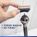⁦شفرات حلاقة برو جليد 5 من جيليت، 4 شفرات⁩ - الصورة ⁦8⁩