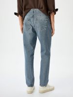 ⁦KOTON Mens Joe Tapered Fit Jeans TROUSERS⁩ - الصورة ⁦4⁩