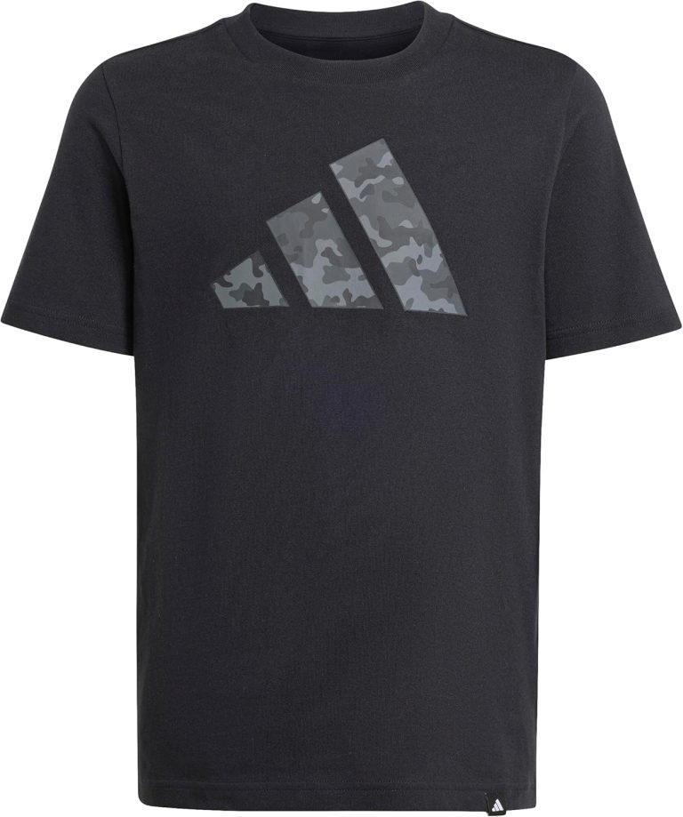adidas Unisex Kids Camo Graphic T-shirt Junior GRAPHIC TEE (SHORT SLEEVE) (pack of 1)