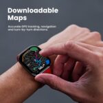 Amazfit Bip 6 Smart Watch 46mm, 14 Day Battery, 1.97" AMOLED Display, GPS & Free Maps, AI, Bluetooth Call & Text, Health, Fitness & Sleep Tracker, 140+ Workout Modes, 5 ATM Water-Resistance, Stone - الصورة 3