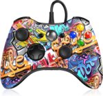 Wired USB Controller Gamepad Joystick for Microsoft Xbox 360 Console Windows PC Laptop Computer Video Game Color