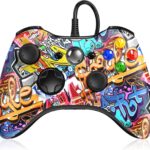 Wired USB Controller Gamepad Joystick for Microsoft Xbox 360 Console Windows PC Laptop Computer Video Game Color