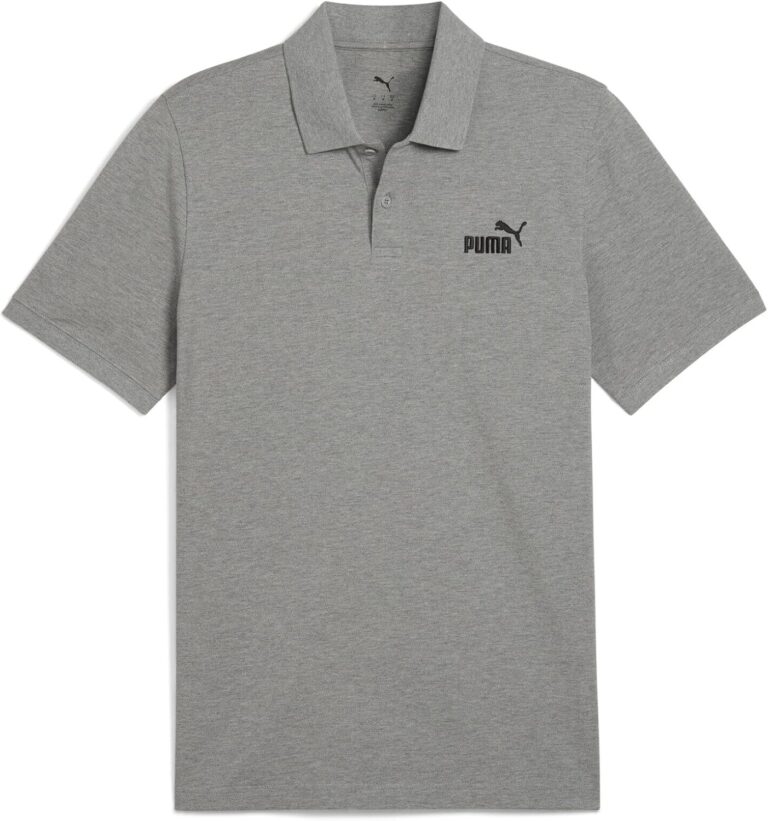 PUMA Mens ESS No. 1 Logo Pique Polo Polos