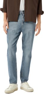 KOTON Mens Joe Tapered Fit Jeans TROUSERS
