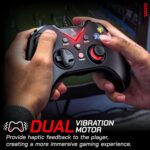 TAG G1000 USB Gamepad | Dual Vibration Motor | Turbo Mode | Accurate Joysticks | Ergonomic Design | V-strip LED Indicator | High Performance Gaming Controller/Remote | Plug And Play | Supports PC, PS3 - الصورة 4