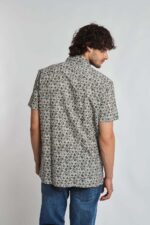 DALYDRESS Men Fancy Regular Fit Short Sleeve Cotton Shirt DRMxx002518 Modern - الصورة 3