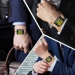 دلـع موبايلك سوار معدني متوافق مع ساعة شاومي ريدمي 5 اكتيف/ريدمي ووتش 5 لايت، سوار بديل من الستانلس ستيل 22 ملم مع مشبك قابل للطي، سوار معصم بديل قابل للتعديل - الصورة 7