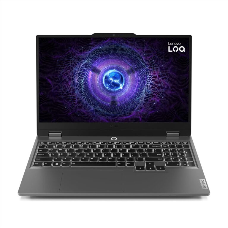Lenovo LOQ 15IAX9 Gaming Laptop, Intel Core i5 12600HX, 16GB RAM 512GB SSD, RTX 3050 6GB, 15.6" FHD 144Hz G-SYNC Win11, Grey 2 Years Warranty - 83GS00TYED