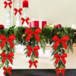 ⁦Pack of 36 Christmas Bows Red Ribbon Bow, Christmas Bow with Golden Ties, Red Christmas Tree Bows, Christmas Bows Decoration for Christmas Tree, Christmas Wreath, Gift Decoration⁩ - الصورة ⁦5⁩