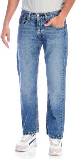 Levi's Mens 555 Relaxed Straight Jeans Jeans (pack of 1)